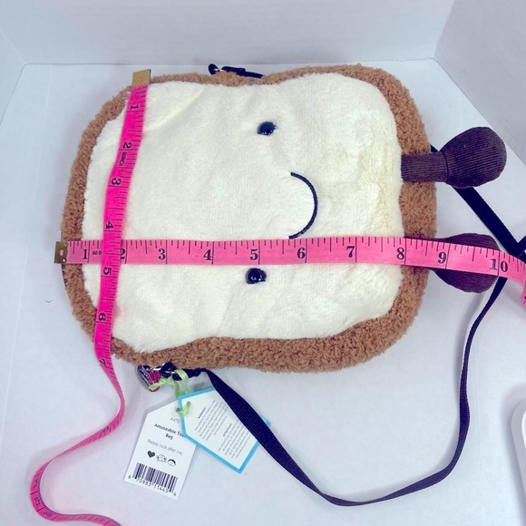 Jellycat AMUSEABLE TOAST BAG crossbody BNWT PRICE FIRM - Picture 3 of 13